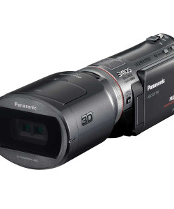 Na IFA 2010, causou sensação esta câmera AVCHD, uma das primeiras que gravava imagens em 3D.