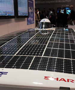 CES 2010: demonstração de uma “casa ecológica”, usando apenas energia solar.